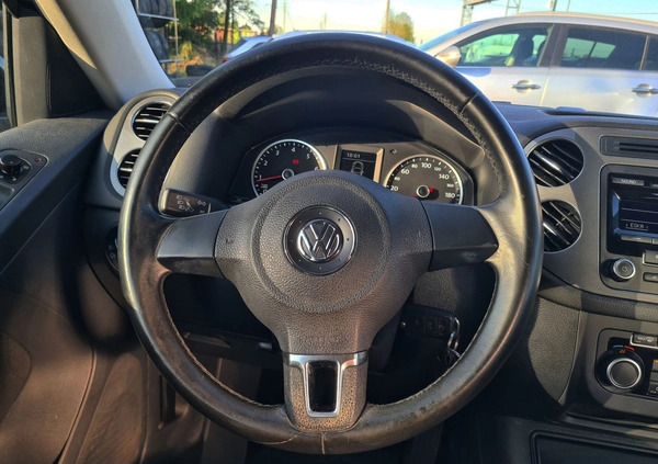 Volkswagen Tiguan cena 39499 przebieg: 133568, rok produkcji 2012 z Wrocław małe 497